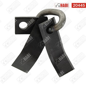 Szárzúzó Y-kés 105x3 mm, furat 8,5 mm, 96 g