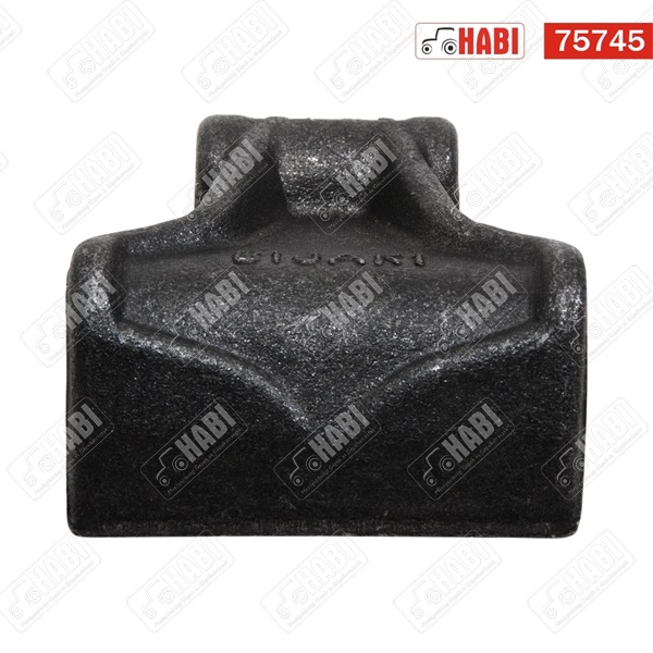 Szárzúzó kalapács SZ=78, rögz=44, furat=12,5, r=78, 428g