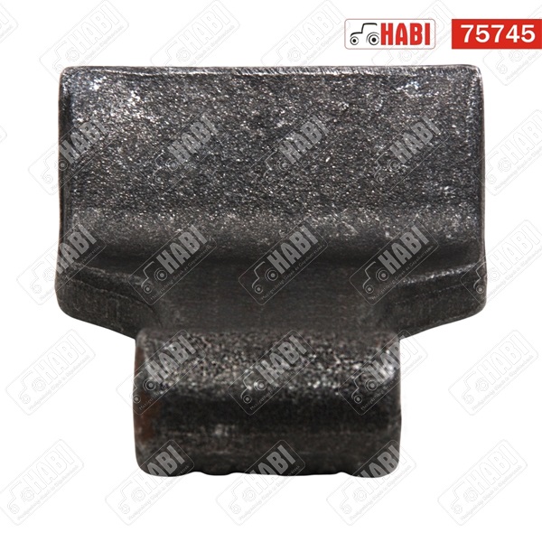Szárzúzó kalapács SZ=78, rögz=44, furat=12,5, r=78, 428g