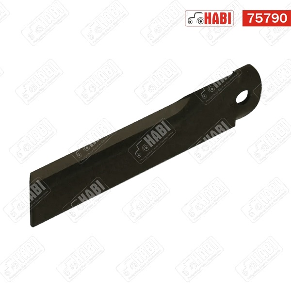 Szecskázó kés 175x40x3 mm d=10 mm±1mm