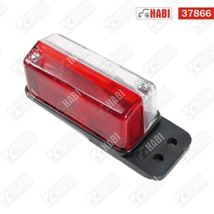 Szélességjelző lámpa fehér-piros Hella