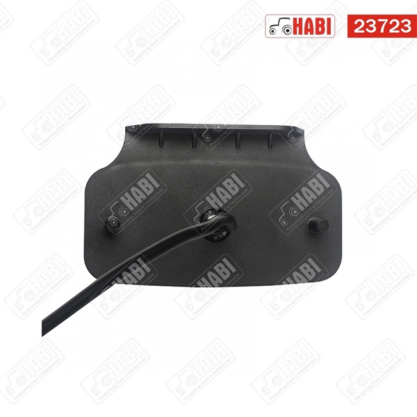 Szélességjelző lámpa LED sárga tartóval 114x70x40 mm 12 V-24 V