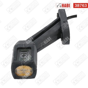 Szélességjelző lámpa karos jobb  LED piros-fehér-sárga (Hella)