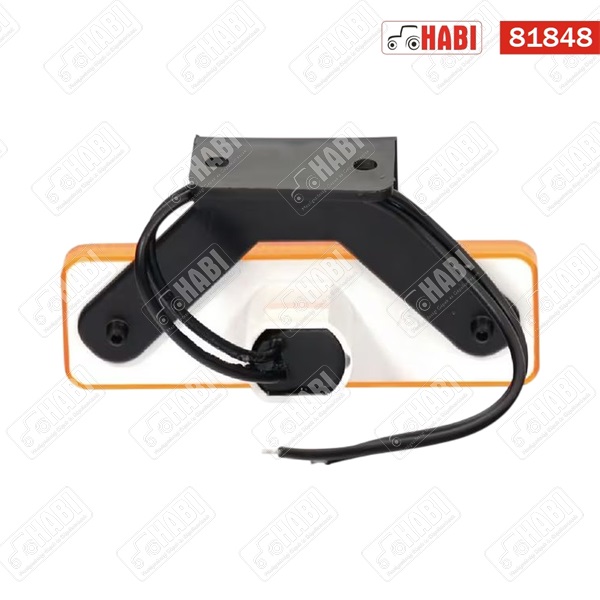 Szélességjelzőlámpa LED narancssárga 98x31,5x25mm 12 V-24 V