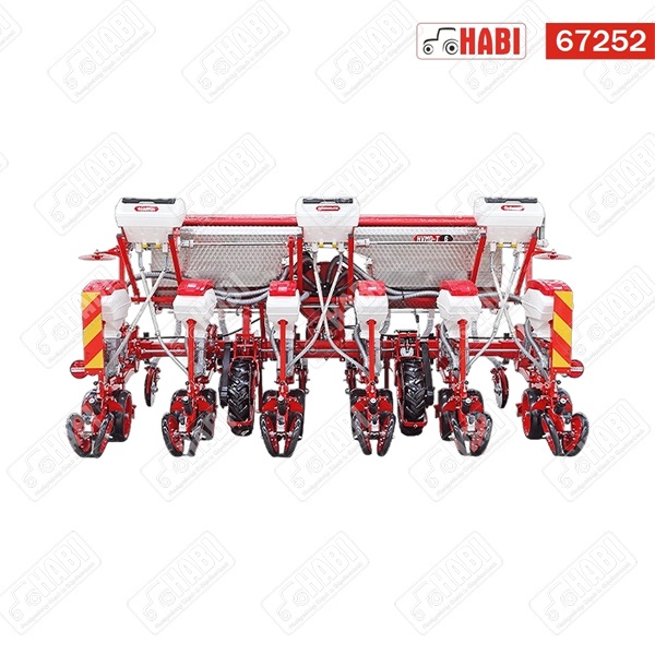 Szemenkénti vetőgép 6 soros teleszkópos vázzal, műanyag műtrágyaszóróval