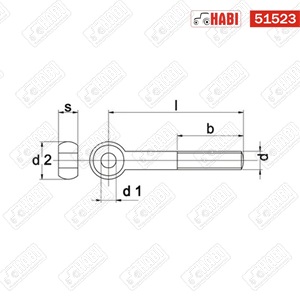 Tartó csavar M12x60 SST A2