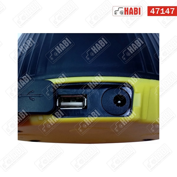 LED Szerelőlámpa 48W tölthető kocka, mágneses, 3200 lumen, 8800mAh, 10-30V, IP44