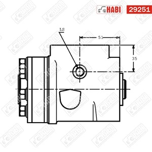 MTZ Szervó orbit ospc100on Danfoss