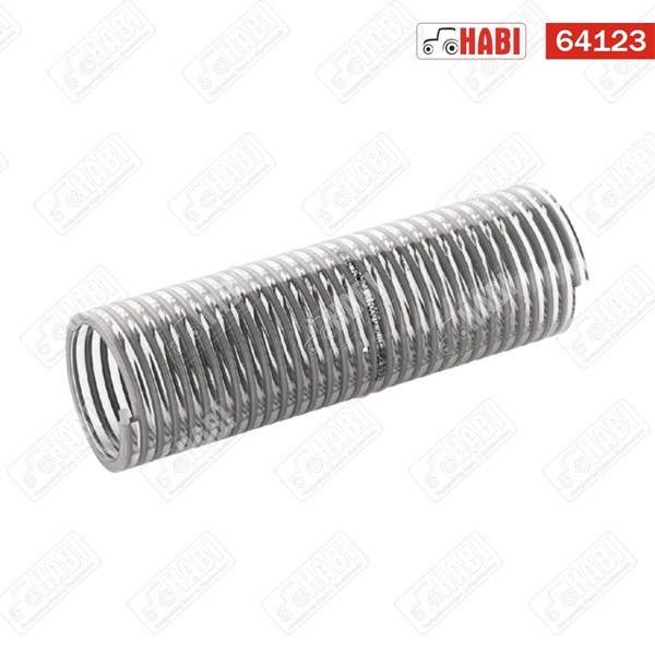 Szívó-nyomó tömlő D=37,6 mm d=32 mm 6 bar átlátszó PVC spirál Continental