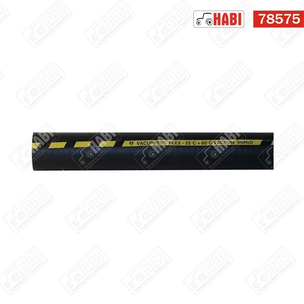 Szívó-nyomó tömlő D=90 mm d=76 mm 12 bar fekete acél/poliészter erősítésű Continental