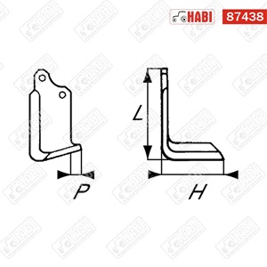 Maschio talajmaró kapa bal