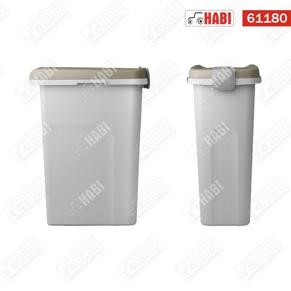 Táptartó 25 L barna/fehér