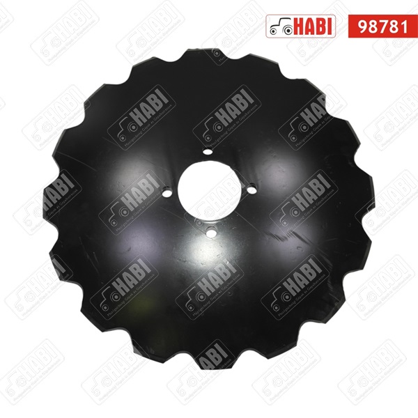 Tárcsalap csipkés 360X5.0 mm /Frank/