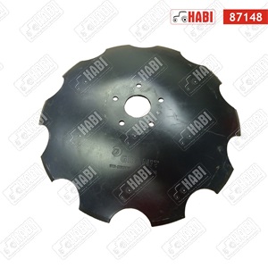 Tárcsalap csipkés 510X6.0 mm 5 lyukas rövidtárcsa /Amazone/