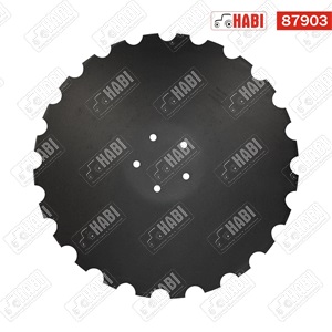 Tárcsalap fogazott 600x6.0 mm rövidtárcsa, osztókör 112mm, furatok száma 5, furatátmérő 12,5mm Kverneland