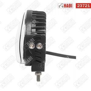 Targonca figyelmeztető munkavédelmi fény (piros félkör) 10-80V LED ECE R10