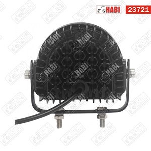 Targonca figyelmeztető munkavédelmi fény (piros félkör) 10-80V LED ECE R10