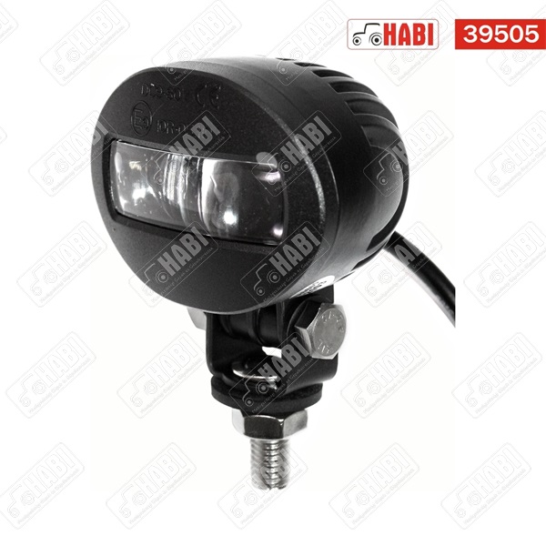 Targonca LED figyelmeztető munkavédelmi fény (piros vonal) 9-80V, 2 LED, 3W, R10