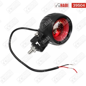 Targonca figyelmeztető munkavédelmi piros (piros nyíl) 9-80V LED R10