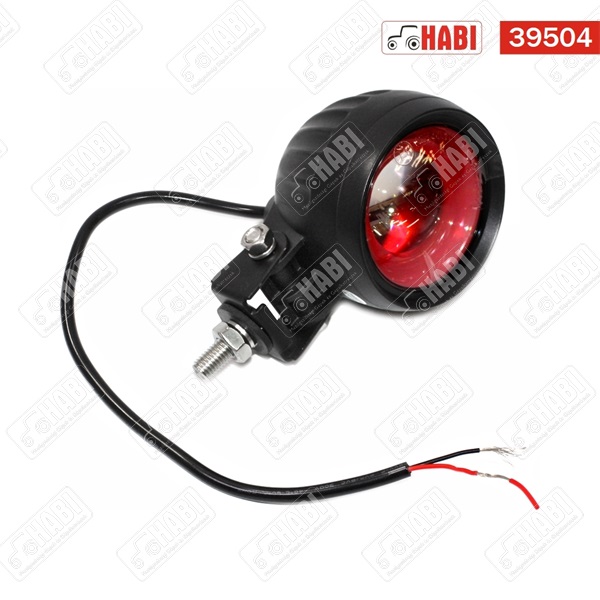 Targonca figyelmeztető munkavédelmi piros (piros nyíl) 9-80V LED R10