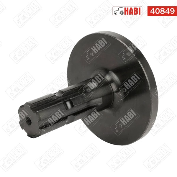 Tengelycsonk 6 bordás L=110 mm vakkarimás