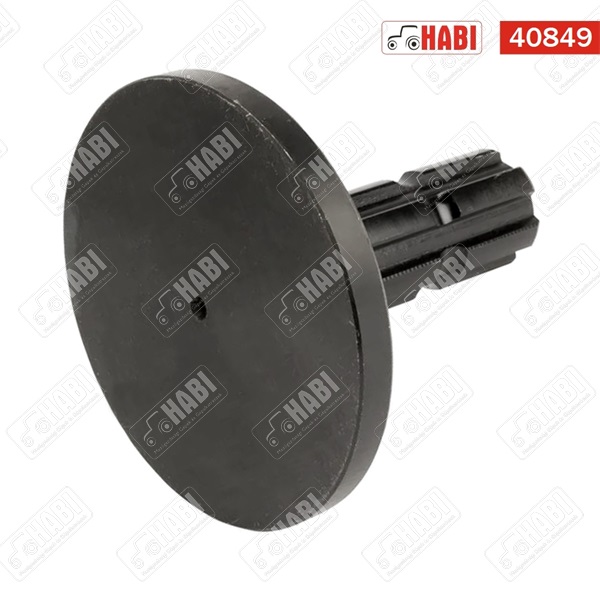 Tengelycsonk 6 bordás L=110 mm vakkarimás