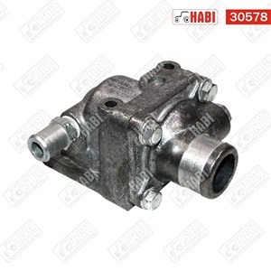 MTZ Termosztátház új típusú termosztáttal komplett