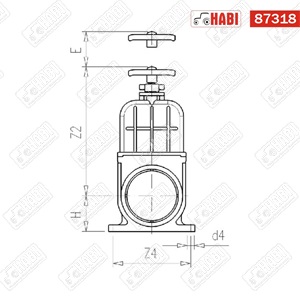 Tolózár 160 mm