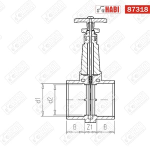 Tolózár 160 mm