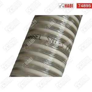 Tömlő (gégecső / spiráltömlő)  d=50 mm D=56,6 mm 5 bar átlátszó PVC Tricoflex
