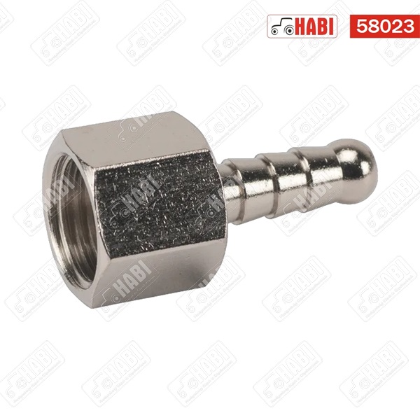 Tömlőcsatlakozó 6 mm tömlőhöz 1/4" belső menettel