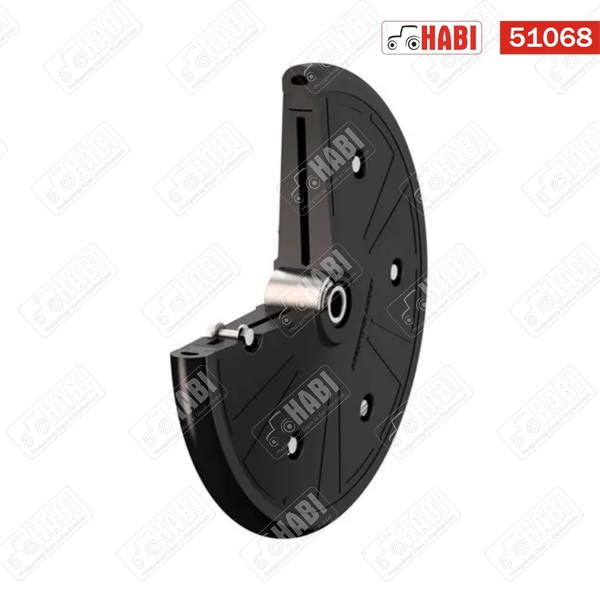 Vetőgép tömörítő kerék komplett 310x25 mm FARMFLEX