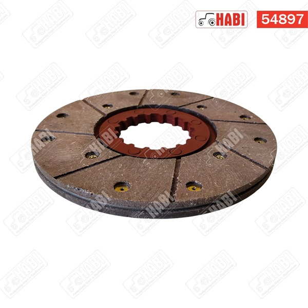 UTB Féktárcsa szegecselt D=190mm PIROS