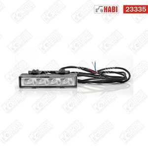 Univerzális LED nappali menetfény téglalap, 335 lumen, 146,5x32,8x50mm, 12-24V, IP66/68, WAS