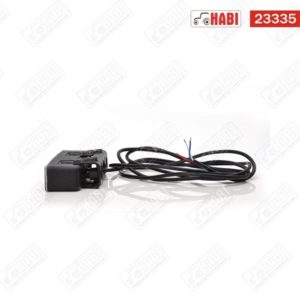Univerzális LED nappali menetfény téglalap, 335 lumen, 146,5x32,8x50mm, 12-24V, IP66/68, WAS
