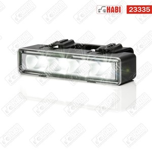 Univerzális LED nappali menetfény téglalap, 335 lumen, 146,5x32,8x50mm, 12-24V, IP66/68, WAS