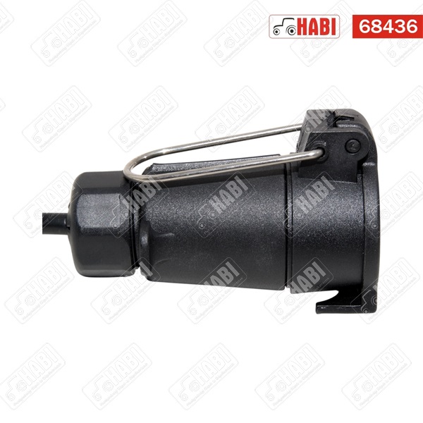 Utánfutó csatlakozó adapter 7/13 pólus 0,75 m 12V