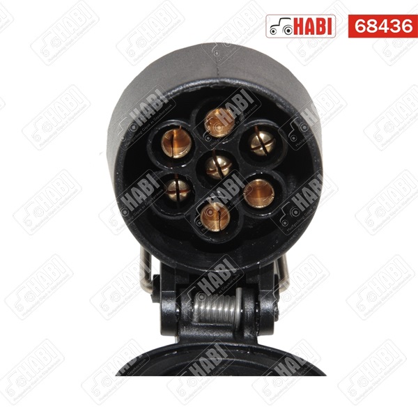 Utánfutó csatlakozó adapter 7/13 pólus 0,75 m 12V