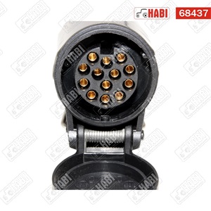 Utánfutó csatlakozó adapter 7/15 pólus 0,75 m 12V