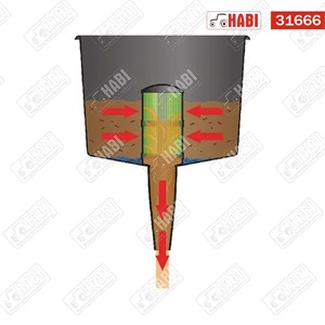 Üzemanyag tölcsér szűrővel L=254 mm D=216 mm 19 l/perc Mr. Funnel