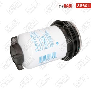 Üzemanyagszűrő víz szeparátoros M94x3 L=160 mm D=80 mm Donaldson