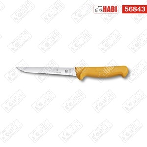 VICTORINOX Swibo csontozókés (16 cm) egyenes, normál, sárga