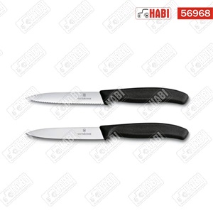 VICTORINOX Swiss Classic késkészlet (10 cm) 2 részes, fekete