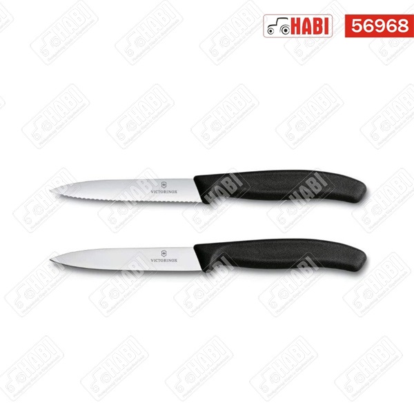 VICTORINOX Swiss Classic késkészlet (10 cm) 2 részes, fekete