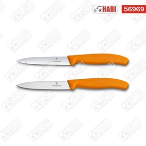 VICTORINOX Swiss Classic késkészlet (10 cm) 2 részes, narancssárga