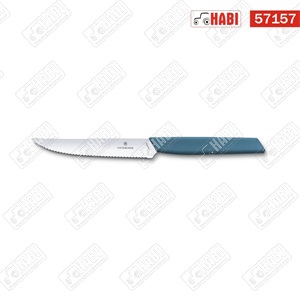 VICTORINOX Swiss Modern steak kés, 2 részes, búzavirágkék