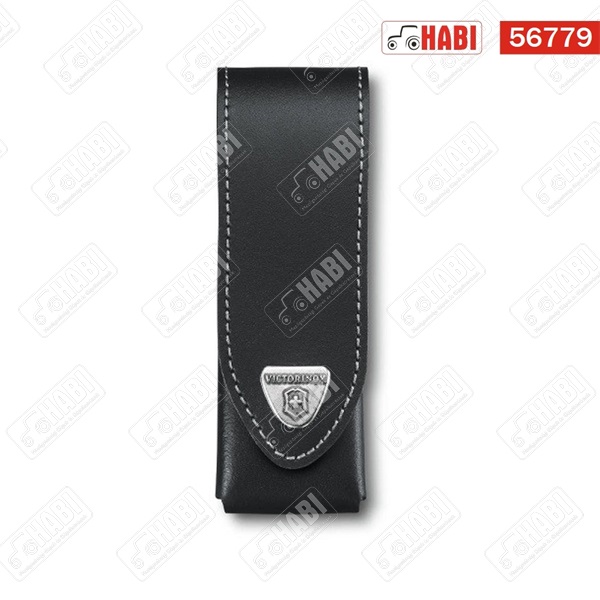 VICTORINOX bőr tok,111 mm, fekete