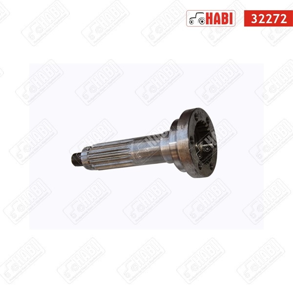 MTZ Véglehajtás belsőtengely új típusú bordás /245mm/
