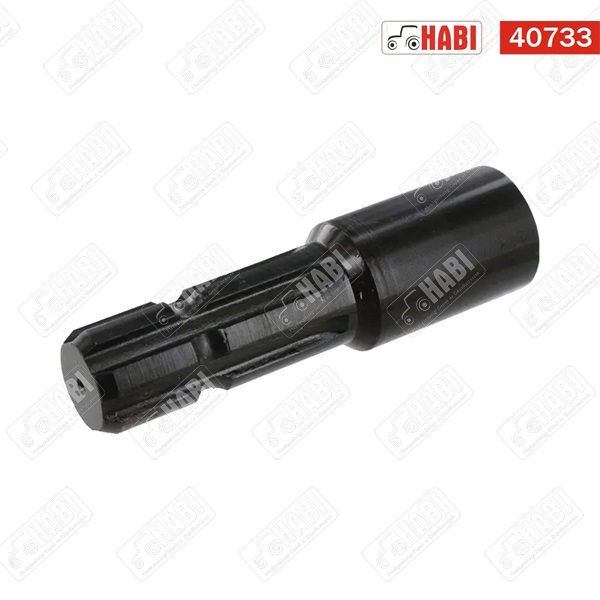 Véglehajtás csonk toldó D=1-3/8" L=175 mm 6 borda külső - 30 mm