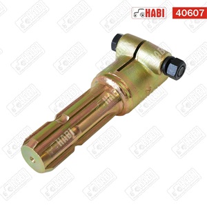 Véglehajtás csonk toldó ékpályás d=30 mm - 1 3/8 csonk-6 bordás kardán átalakító